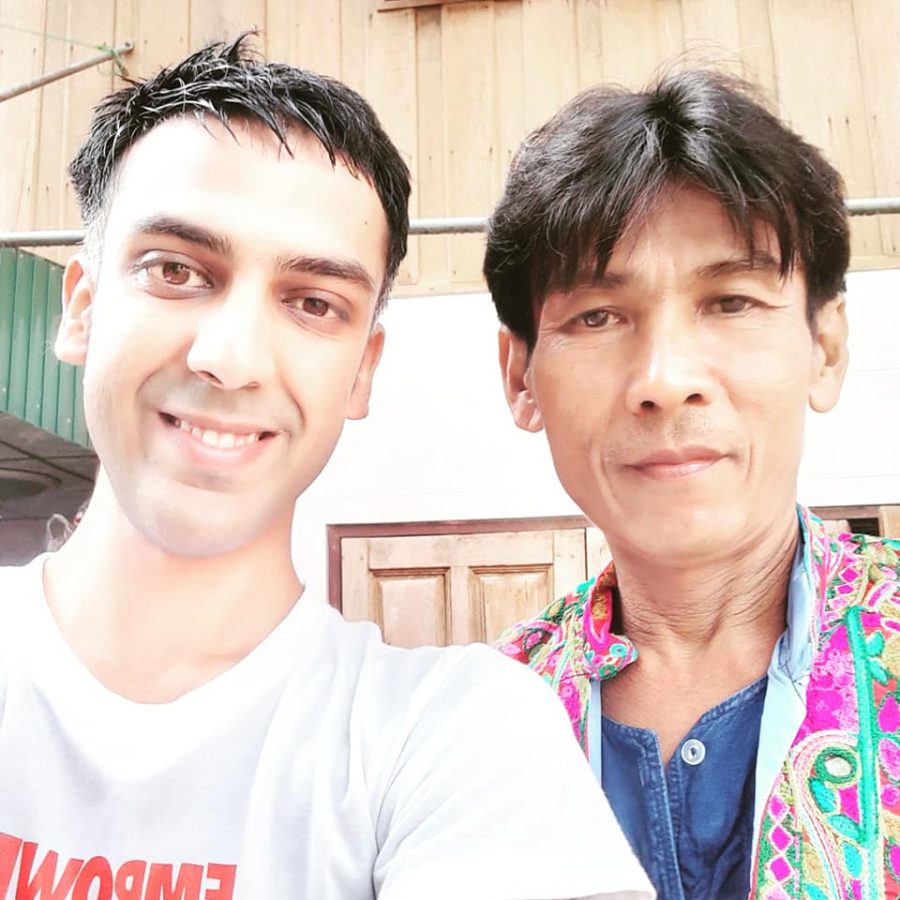 Daastan's founder with Thai host APYE Thailand 2019