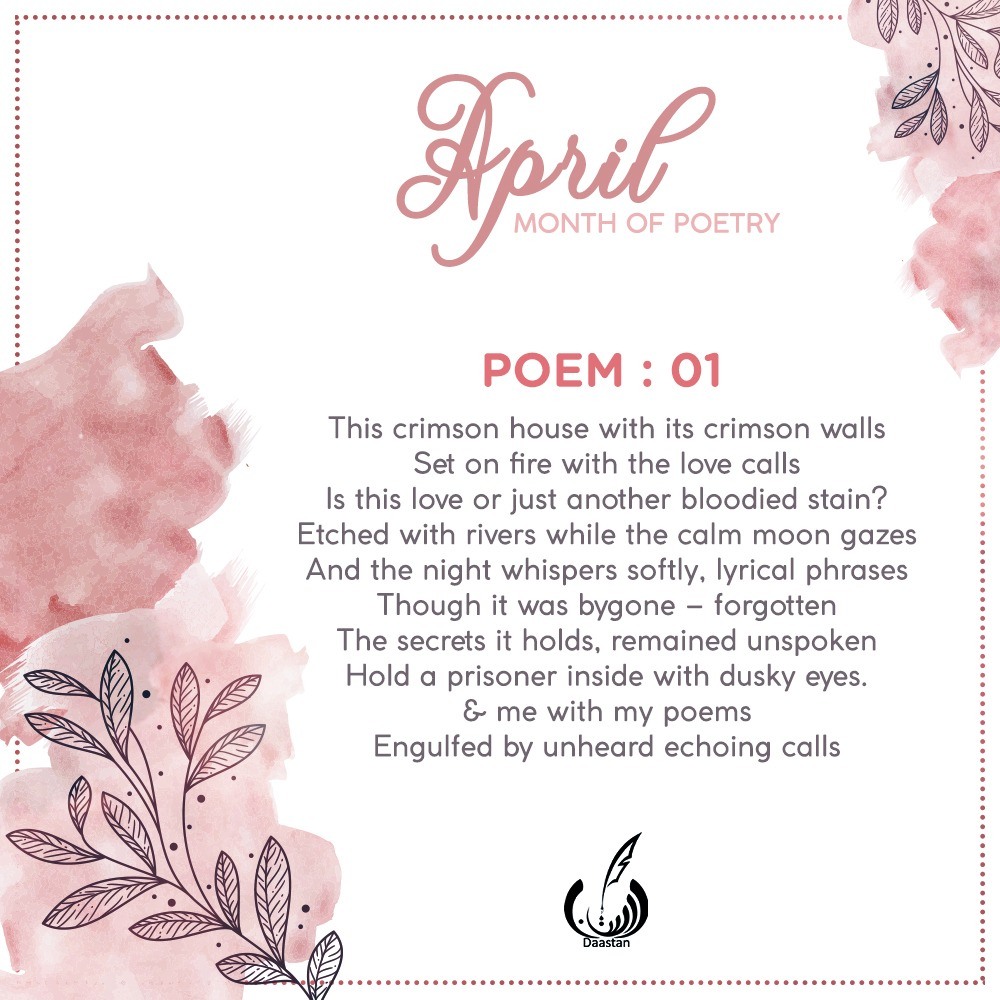 Selected English Poem from Daastan's Poetry Writing Campaign April 2020