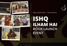 “Ishq Ilham Hai” Book Launch Event & Highlights Ishq Ilham Hai_spiritual poetry book_launch
