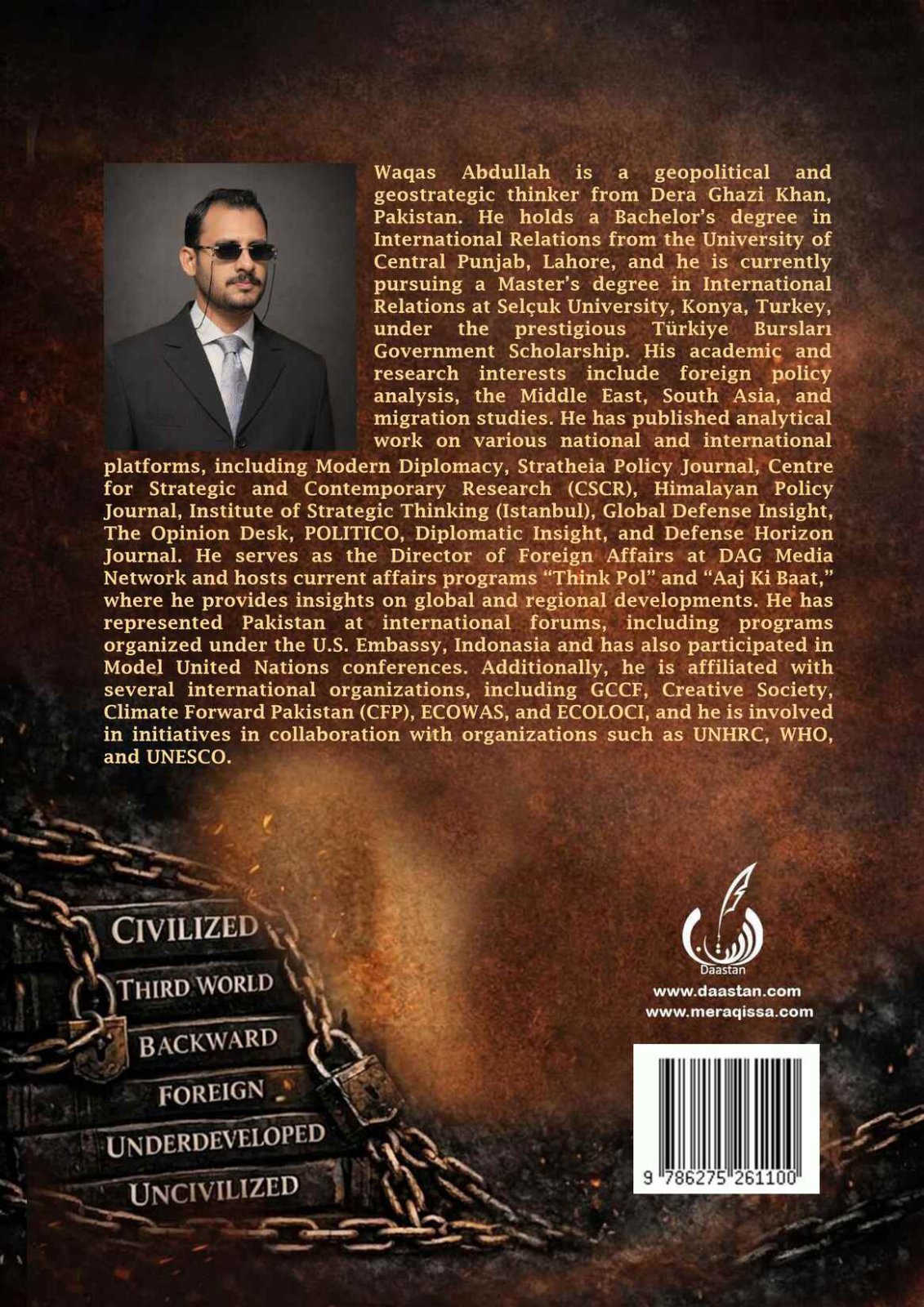 Photo 1 of Colonial Words by Waqas Abdullah - published by Daastan