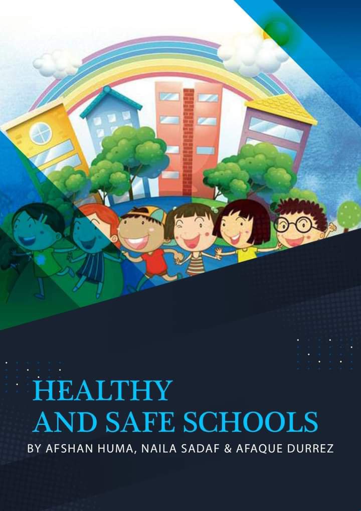Cover of Healthy and Safe Schools- School Safety Book by AFSHAN HUMA