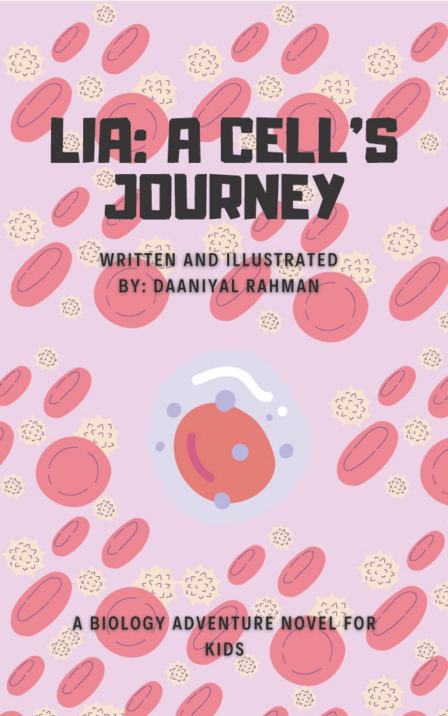 Cover of Lia: A Cell's Journey-Children's Science Fiction Book