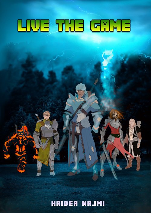 Cover of Live the Game- Minecraft Book  