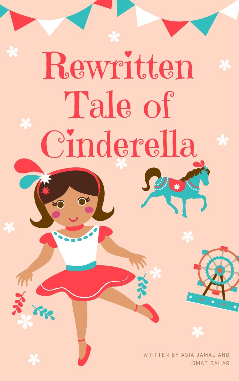 Cover of Rewritten tale of Cinderella- Feminist Literature Book 