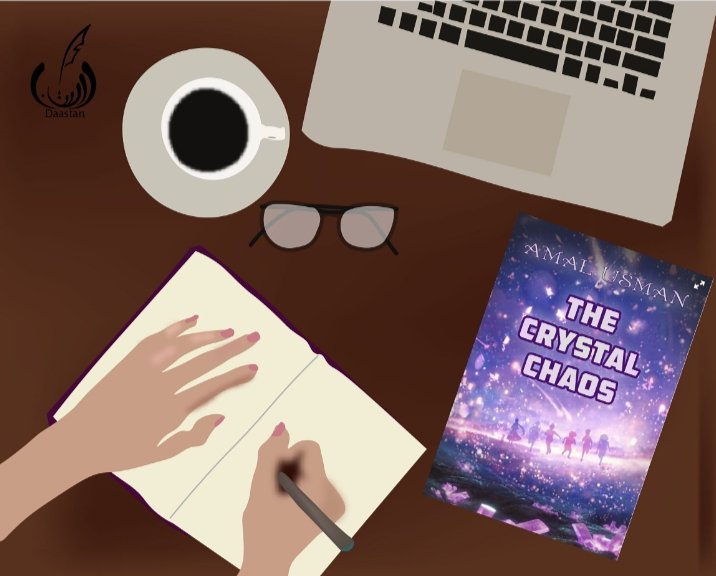Photo 2 of The Crystal Chaos- YA Fantasy Book by Amal Usman - published by Daastan